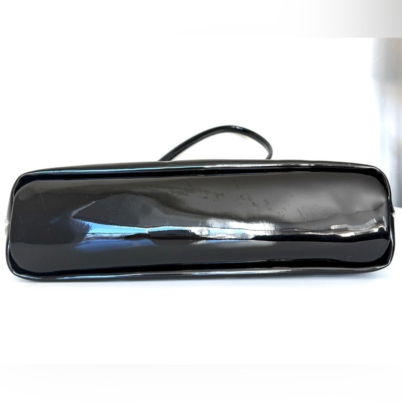 UNIQLO x Ines de la Fressange Glossy Black Tote Bag - Picture 7 of 14